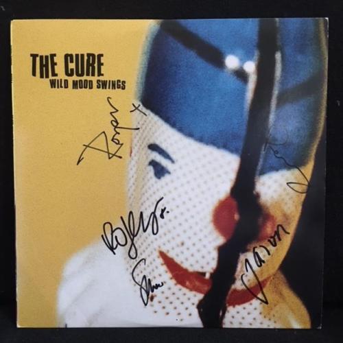 The Cure  Wild Mood Swings 2LP 1996 Elektra Autographed Original Post Punk RARE