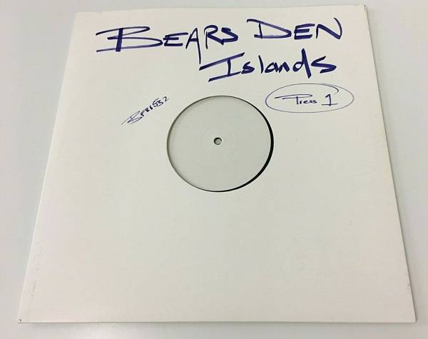 BEARS DEN ISLANDS RARE WHITE LABEL TEST PRESSING VINYL 12  LP