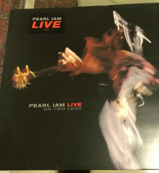 Pearl Jam Live On Two Legs LP 1st EU Press NM Unplayed  EPC 492859 1 Misprint 