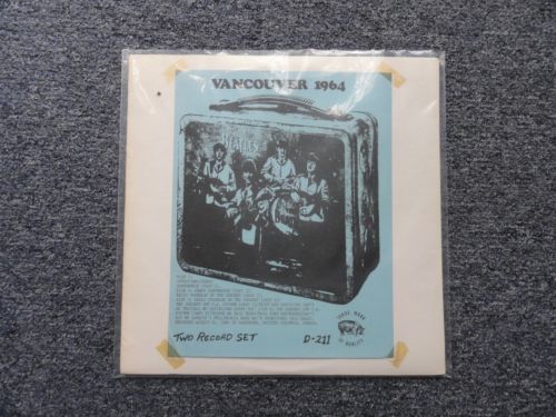 THE BEATLES Vancouver 1964 ULTRA RARE TMOQ 2 LP SPLATTER VINYL D 211 SPLASH