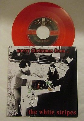The White Stripes  Merry Christmas From     Red Vinyl   333   Third Man Records