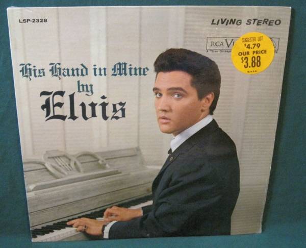 Elvis Presley LSP 2328 His Hand In Mine LP Living Stereo Rare Coupon NM