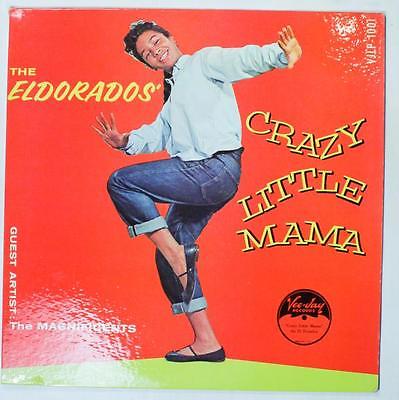 THE ELDORADOS Crazy Little Mama LP Vinyl 1960 VJLP 1001 MONO NEAR MINT K 675