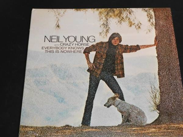 Neil Young Crazy Horse   Everybody Knows SIGNED AUTOGRAPHED LP cover   Zeke     
