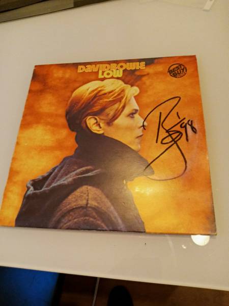 David Bowie Low Signed with CoA