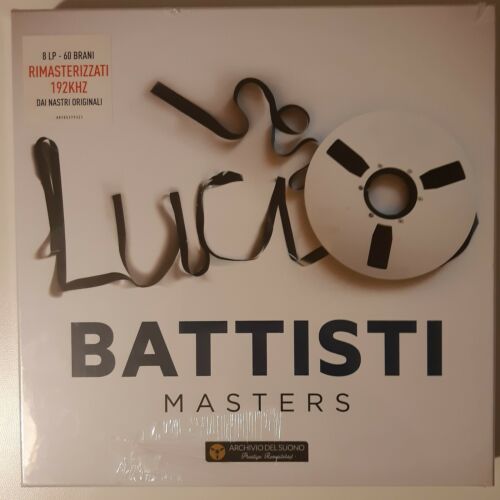 Lucio Battisti MASTERS 8 LP COLORATI SIGILLATO