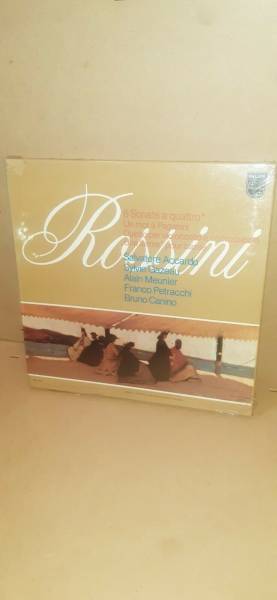 Rossini Accardo sei sonate a quattro PHILIPS 6769 024 ULTRARARE 1979 2 LP box S