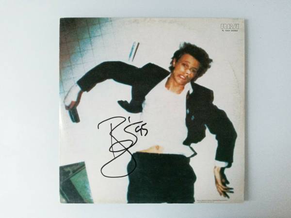 David Bowie Lodger 1st press SIGNED     with  Gaterfold rare fantastic item