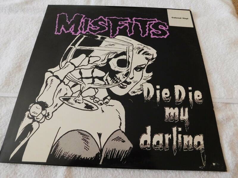 Misfits Die Die My Darling White Vinyl LP Punk Rock 