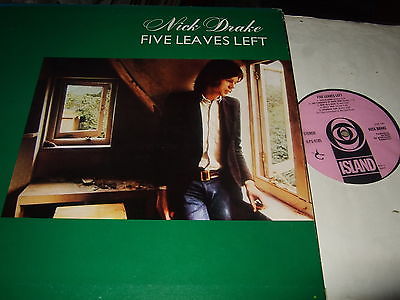 NICK DRAKE   FIVE LEAVES LEFT ORIGINAL LP 1969 PINK ISLAND ILPS 9105 UK