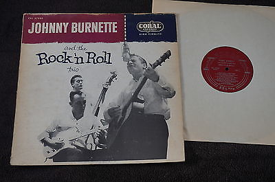 Johnny Burnette and The Rock  n  Roll Trio  Coral USA LP 1956  Rockabilly  Rare 