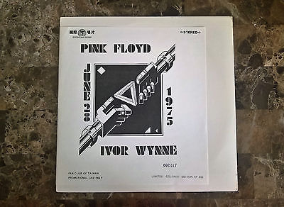 Pink Floyd   Ivor Wynne Live 2LP set   Mega Rare Clear Vinyl  Ltd to 600 copies 