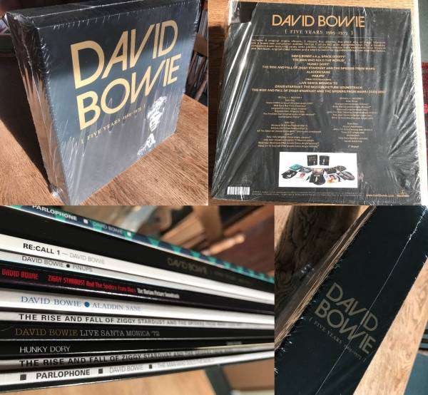 David Bowie   Five Years   13LP box set  Mint 