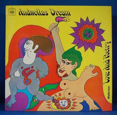 ANDWELLAS DREAM LOVE AND POETRY LP CBS S 63673 STEREO 1967 UK EX