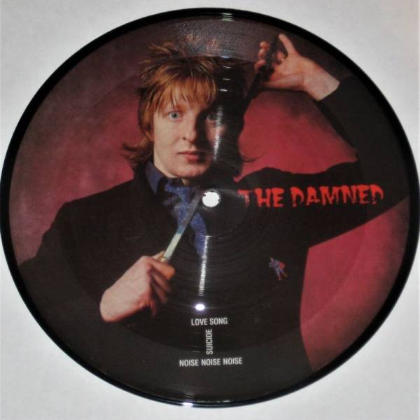 THE DAMNED Love Song Suicide Noise 7  Picture Disc UK PUNK 45 Rare RAT SCABIES 