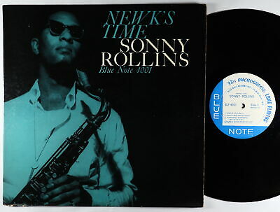 Sonny Rollins   Newk s Time LP   Blue Note Mono DG RVG Ear 47 W 63rd VG 
