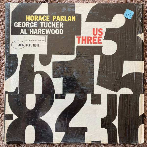 HORACE PARLAN Us Three LP BLUE NOTE BLP 4037 US RVG MONO 47 W 63rd 1st US PRESS