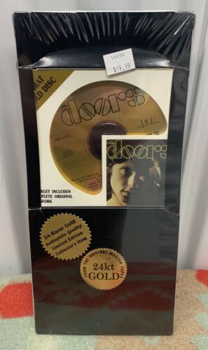 New Sealed 1992 The Doors Self Titled DCC Compact Classics 24 Karat Disc CD