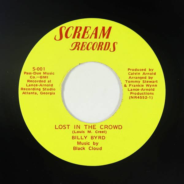 crossover-soul-funk-45-billy-byrd-lost-in-the-crowd-silly-kind-scream-vg