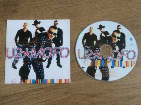 U2   MOFO   Ultra Rare UK Promo CD   MOFOCD 1   Very Scarce Limited Edition