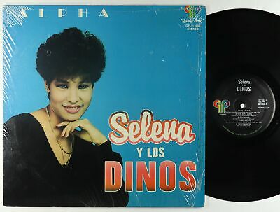 Selena Y Los Dinos   Alpha LP   GP   Rare Tejano VG  Shrink