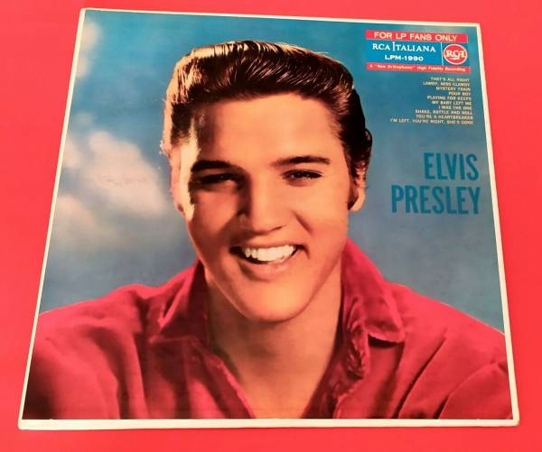 ELVIS PRESLEY  33 RPM   ITALY  LPM 1990   FOR LP FANS ONLY    COLLECTOR S  COPY 