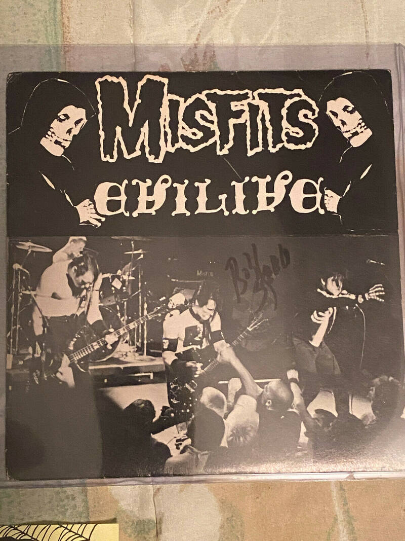 Misfits Evilive Original Numbered Edition 7  Samhain Danzig Rare  459