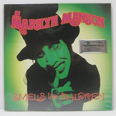 MARILYN MANSON   SMELLS LIKE CHILDREN LP 2001 UK ORIG 180g Simply Vinyl RARE