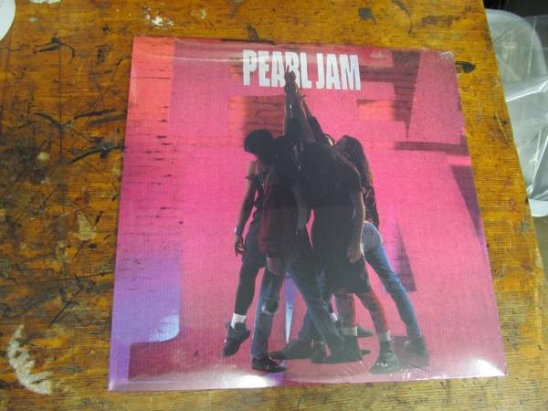PEARL JAM Ten LP EPIC 90s rock grunge SEALED ORIGINAL