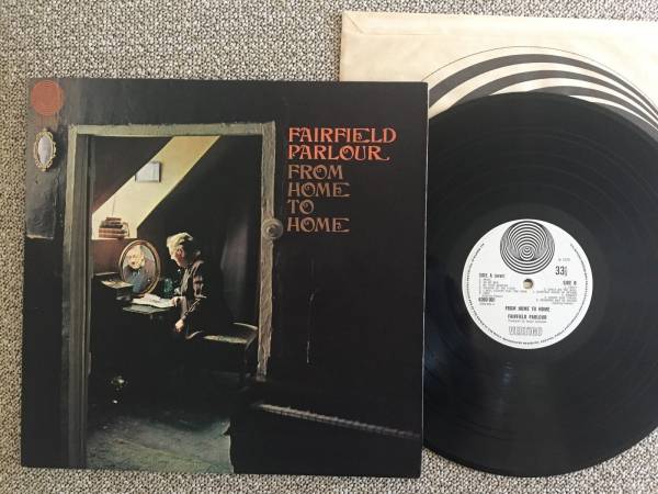 FAIRFIELD PARLOUR  FROM HOME TO HOME  RARE ORIGINAL 70 UK VERTIGO SWIRL PSYCH LP