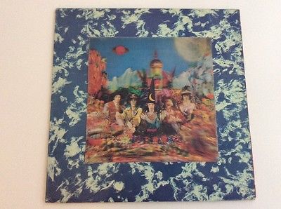Rolling Stones Their Satanic Majesties Request UK 1st issue vinyl LP 3D psych