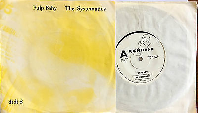 SYSTEMATICS   Pulp Baby 7  EP Doublethink Record rare Oz minimal synth post punk