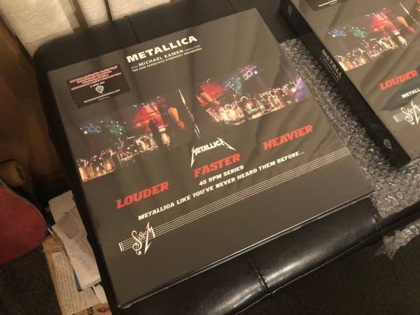 Metallica                 S M Limited Edition YELLOW Vinyl
