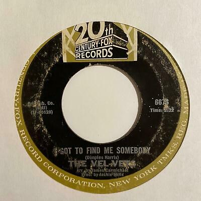 Northern Soul 45 VEL VETS I Got To Find Me Somebody What Now My Love HEAR Rare 