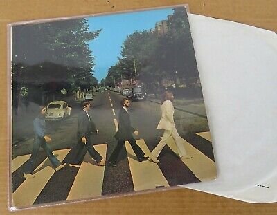 BEATLES Abbey Road  LP 1st UK Press  Apple 1969   Laminated   NO Her Majesty    