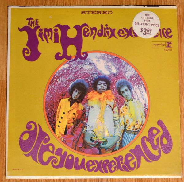 Jimi Hendrix ARE YOU EXPERINCED factory sealed LP 1967 stereo first pressing 