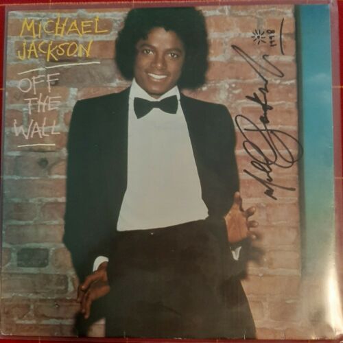 Michael Jackson Of The Wall lp Signed
