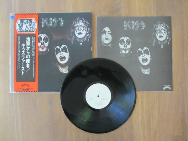 KISS  KISS DEBUT WLP LP ORIGINAL 1976 JAPAN VIP 6326 VINYL RECORD RARE PROMO 