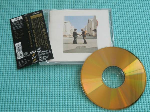 PINK FLOYD SBM 24K Gold CD Wish You Were Here 1994 OOP Japan SRCS 6762 OBI