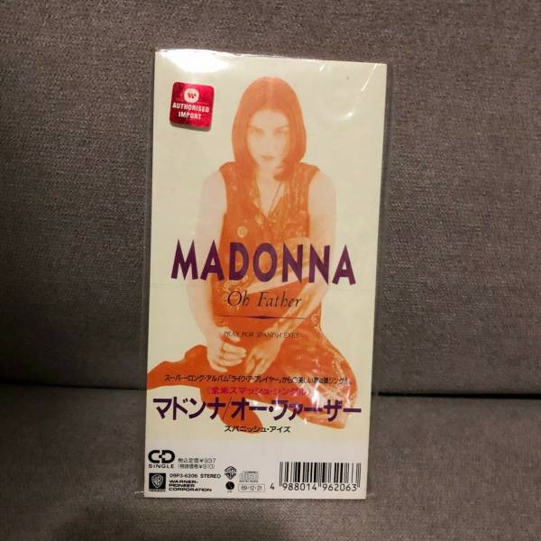 Madonna        Oh Father CD  Single  Mini 3  Japan Sire        09P3 6206 