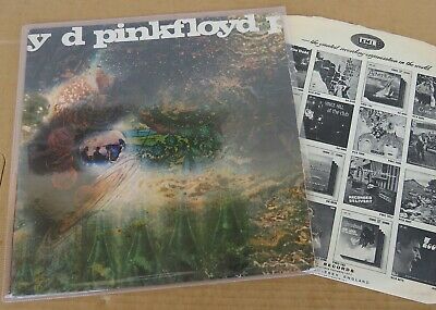 PINK FLOYD  A Saucerful   LP  1st UK Pressing  1968  COLUMBIA Black Blue   RARE 