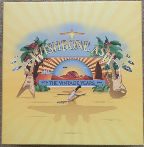 Wishbone Ash The Vintage Years CD Boxset Rare Out Of Print