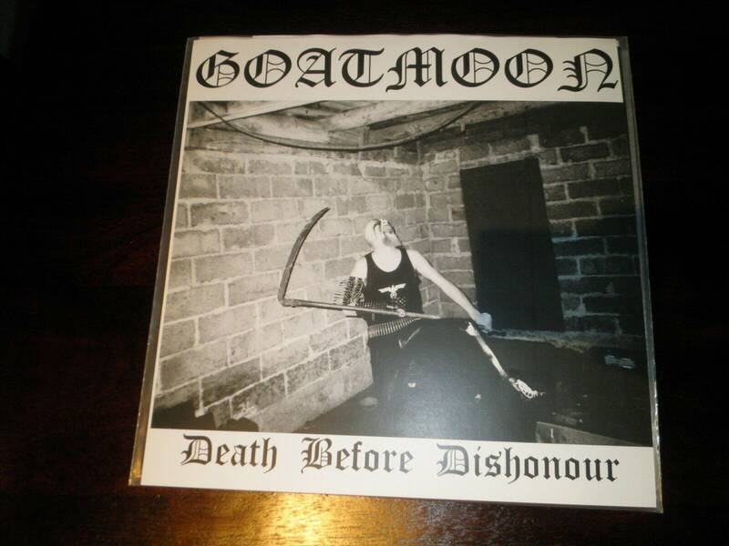 Goatmoon   Death Before Dishonour LP original pressing in mint condition