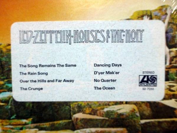 LED ZEPPELIN Houses Of The Holy LP SEALED Atlantic 1973 ORIG  press    sm1277