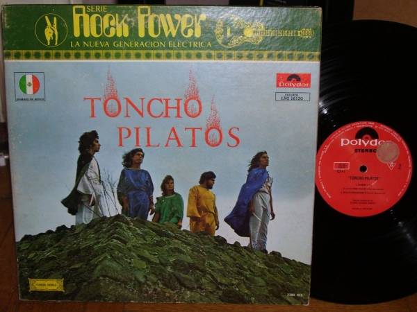 Mexican psych rock LP  TONCHO PILATOS   Same   original   