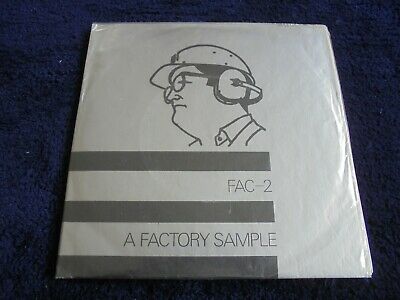 Various   A Factory Sample 1979 UK DOUBLE 7    STICKERS FACTORY JOY DIVISION etc