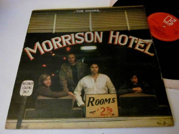THE DOORS   MORRISON HOTEL   ORIGINALE STAMPA APRIBILE TESSUTATA UK   LP VINILE