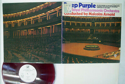 DEEP PURPLE CONCERTO FOR GROUP AND ORCHESTRA WARNER BP 8962 Japan PROMO RED LP