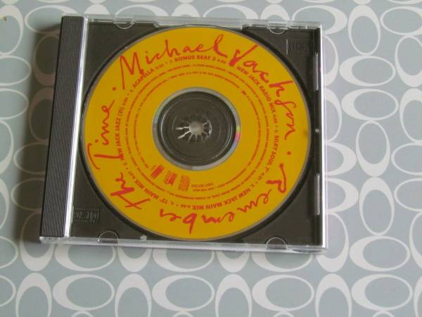 Michael Jackson Promo CD Single Remember The Time Remix Teddy Riley 