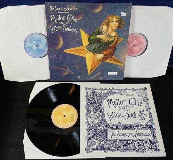 SMASHING PUMPKINS Mellon Collie ORIGINAL UK 3 LP Numbered  4755 NM